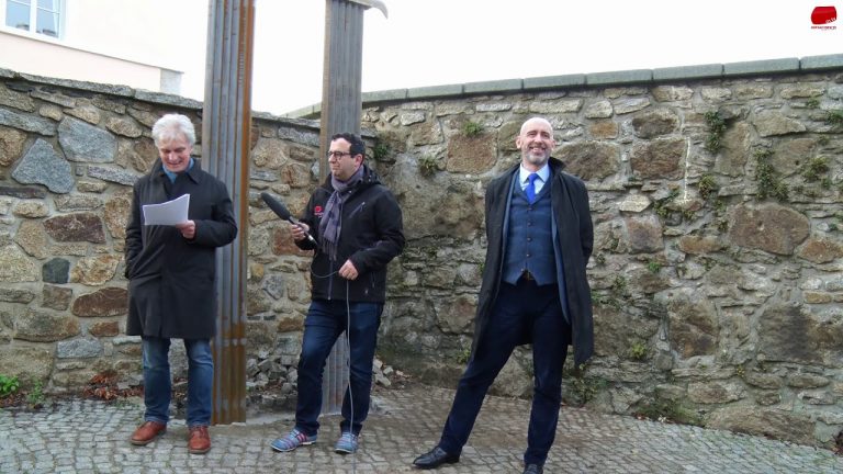 Einweihung des Denkmals zum Bautzener Frieden vom Rotary Club Bautzen