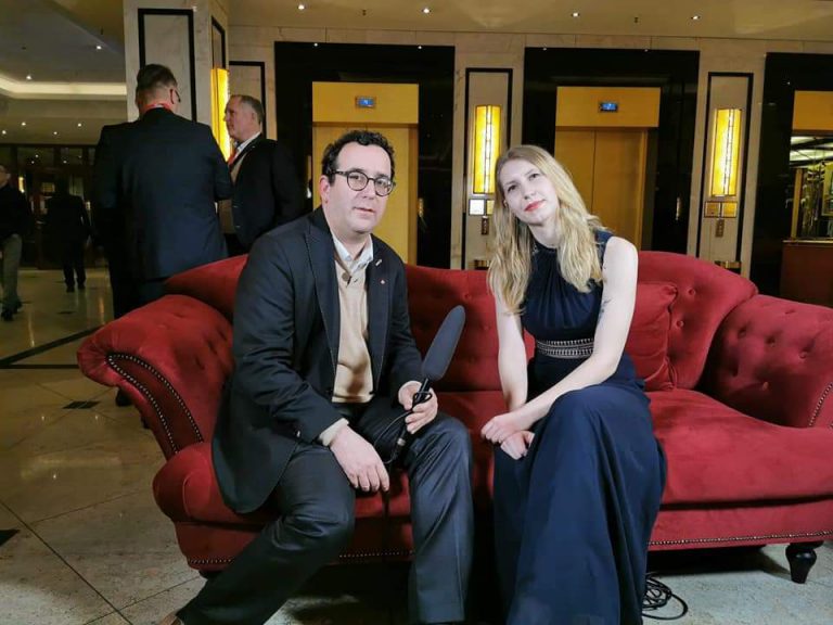 Marie Luise Hartig Unternehmerin aus Sachsen beim BVMW Jahresempfang in Berlin