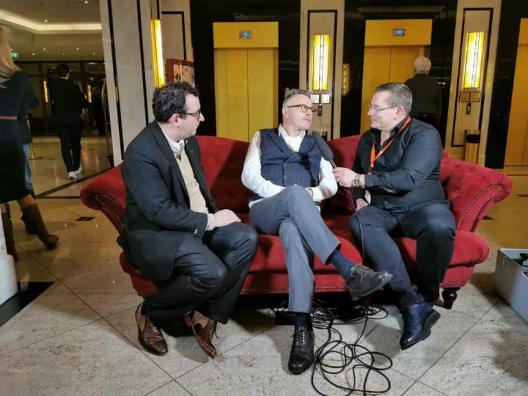 Wolfgang Heichelt Dschingis Khan beim BVMW Jahresempfang in Berlin