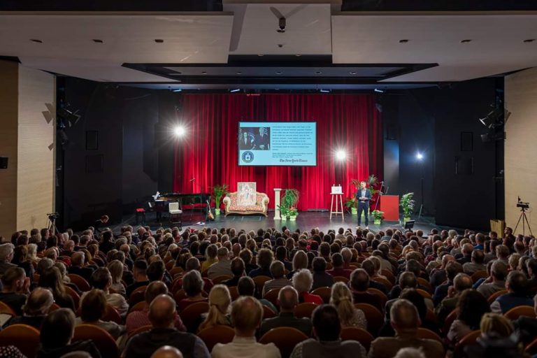 Bautzner Friedenspreisverleihung 2020 an Daniele Ganser.