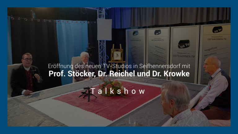 Talkshow komplett zur Eröffnung des neuen TV Studios in Seifhennersdorf