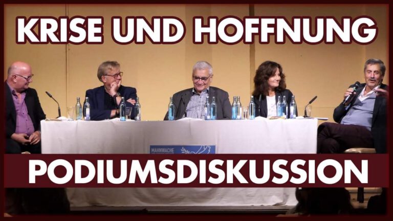 Eine Podiumsdiskussion des Vereins „Bautzner Frieden“