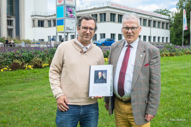 Im Gespräch mit Dipl. Ing. Volker A.W. Wittich in Dresden.