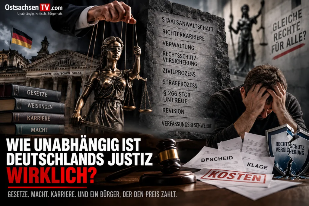 Deutschlands Justiz zwischen Macht und Ohnmacht