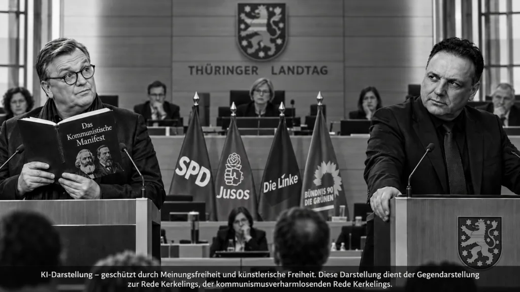 Kontroverse Debatte im Thüringer Landtag